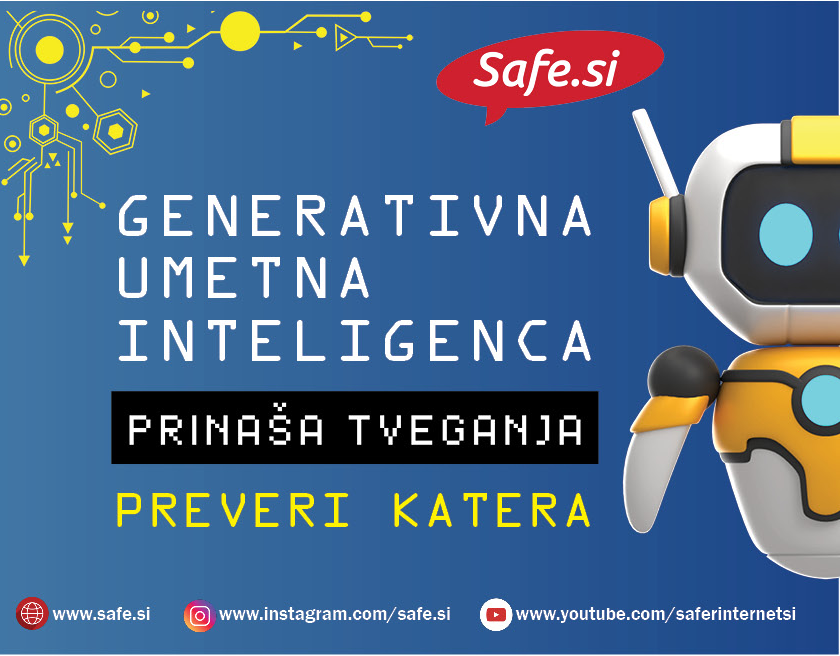 Naslovnica zloženke o generativni umetni inteligenci