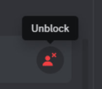 Unblock ikona na Discordu